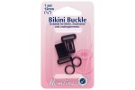 Bikini Buckles, 12mm, Black