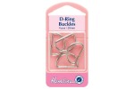 D-Rings, 20mm, Silver (pack of 4)