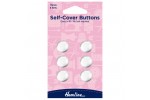 Hemline Self-Cover Buttons - Metal - 15mm - 6 sets