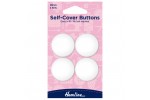 Hemline Self-Cover Buttons - Nylon - 29mm - 4 sets