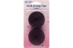 Hemline Hook & Loop Tape,  Sew-On, 20mm x 1.25m, Black