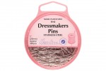 Hemline Dressmaking Pins, 26mm, Fine (pack of 380)