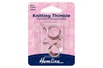 Hemline Knitting Thimble - 2 Pack