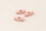 Soft Pink Toggle Buttons, Plastic, 25mm (pack of 3)