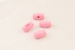 Pink Toggle Buttons, Plastic, 18mm (pack of 4)
