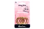 Alloy Ring, 26mm, Gold (pack of 4)
