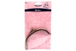 Bag Clasp, Sew-In, Curved Patterned - Rose Gold - 125mm (pack of 1)
