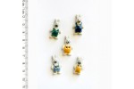 Handmade Bunny Buttons, Multicoloured, 25mm (pack of 5)