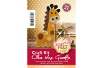 Decracraft Felt Craft Kit - Ollie the Giraffe