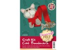 Decracraft Felt Craft Kit - Cat Bookmark