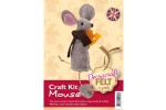 Decracraft Felt Craft Kit - Mouse with Cheese