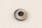 King Cole BT230 - 'Riot' - Round Button, 2 Hole, Brown, 23mm