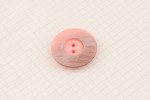 King Cole BT243 - 'Riot' - Round Button, 2 Hole, Old Rose, 34mm