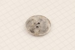 King Cole BT351 - 'Shine' - Metal Button, 2 Hole, Old Silver, 23mm