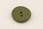 King Cole BT371 - 'Corona' - Round Button, 2 Hole, Green, 23mm