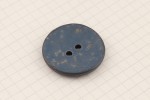 King Cole BT377 - 'Corona' - Round Button, 2 Hole, Blue, 23mm