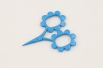 Kelmscott Design - Flower Power Scissors - Blue