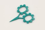 Kelmscott Design - Flower Power Scissors - Green