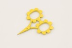 Kelmscott Design - Flower Power Scissors - Yellow