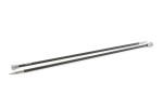 KnitPro Single Point Knitting Needles - Karbonz - 25cm
