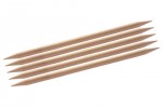 KnitPro Double Point Knitting Needles - Basix Birch - 20cm