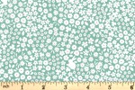 Lewis and Irene - Bunny Hop - Mini Bunny Floral - Spring Green (A527.2)