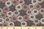 Lewis and Irene - Shinrin Yoku - Compact Floral - Browns (A643.3)