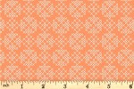 Lewis and Irene - Folk Floral - Cross Stitch - Autumn Orange (A668.1)