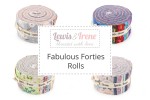 Lewis and Irene - Fabulous Forties Rolls (2.5" Strips)