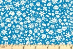 Liberty Fabrics - Carnaby - Bloomsbury Silhouette - Blue (04775950/A)