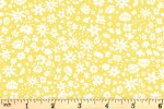 Liberty Fabrics - Carnaby - Bloomsbury Silhouette - Yellow (04775950/C)