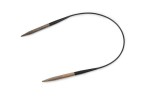 Lykke Fixed Circular Knitting Needles - Driftwood - 12in/30cm