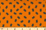Moda - Essential Halloween - Kitty Cat - Pumpkin (20735-16)