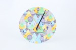 Clock Making Kit - Round with Black Hands - 30cm