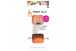 Pony - Black - Crewel Needles with White Eye - Size 3-9 (Pack of 16)