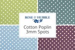 Rose & Hubble - Cotton Poplin Spots - 3mm