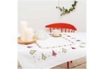 Rico - Christmas Trees Tablecloth (Embroidery Kit)