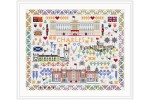 Riverdrift House - Charles Rex Royal Residences (Cross Stitch Kit)