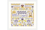 Riverdrift House - King Charles Coronation Sampler (Cross Stitch Kit)