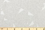 Kingfisher Fabrics - Get Back! - 48505 - White/Tint
