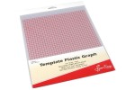 Sew Easy Template, Printed Plastic, 1/4" Grid (2 sheets)