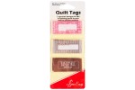 Sew Easy Quilt Tags, 70x25mm, Handmade (pack of 9 - 3x3 designs)