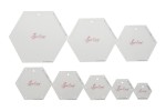 Sew Easy Template Set - Mini Hexagons (set of 8)