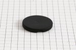 Scheepjes Round Shanked Plastic Button, Black, 25mm
