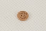 Scheepjes Wooden Button, Made With Love, 25mm