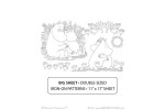 Sublime Stitching - Moomin Love - The Big 11" x 17" Sheet (Embroidery Transfer Sheet)