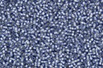 Toho Glass Seed Beads, Silver-Lined Frosted Light Sapphire (0033F) - Size 8, 3mm