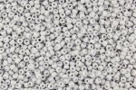 Toho Glass Seed Beads, Opaque Light Grey Pastel Matte (0767) - Size 8, 3mm