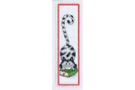 Vervaco - Black and White Cat Bookmark (Cross Stitch Kit)
