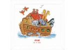 Vervaco - Birth Record - Noah's Ark (Cross Stitch Kit)